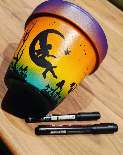 Posca PC-5M strieborná plagátová fixka