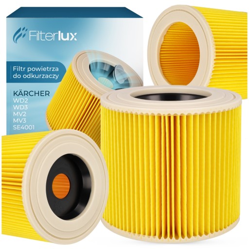 1x vzduchový filter pre vysávač Karcher WD3 WD2 MV2 MV3 SE4001