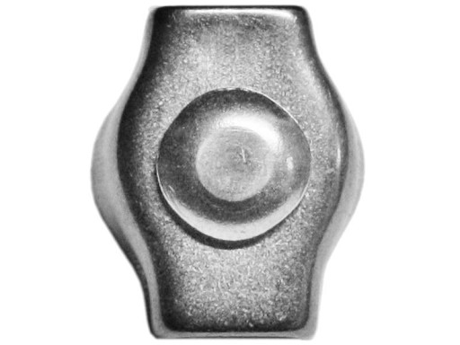 SVORKA NA OCEĽOVÉ LANO 4mm / A4 - 01007