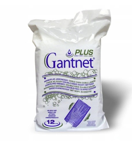 GANTNET PLUS rukavice na umývanie tela 12 ks.