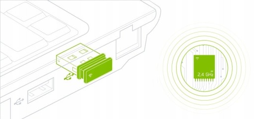 Bezdrôtová myš Tracer 2,4 GHz 1600 DPI USB NANO