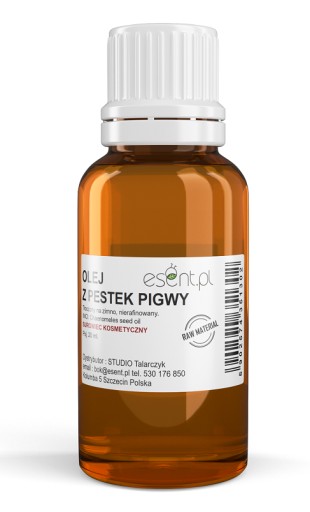 Dulový olej, lisovaný za studena, nerafinovaný