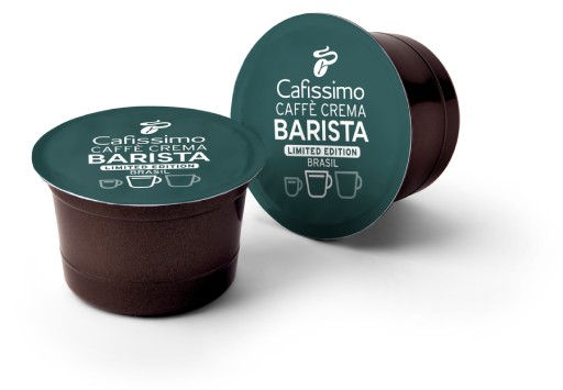 Tchibo Cafissimo Crema Barista Brasil kapsuly 10 kusov Limitovaná edícia