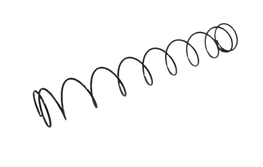 TLAČNÁ PRUŽINA d=1,0 * Dz=17 * L=110 - 3 ks
