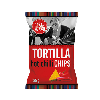 Case De Mexico Tortilla chilli lupienky 125 g