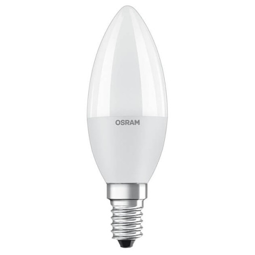 LED žiarovka SVIEČKA E14 7W = 60W B35 6500K OSRAM