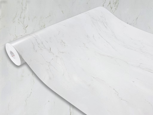 Nábytková dyha White Marble Matná PVC fólia 45x50cm