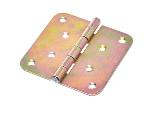 Pletený pánt 80 x 80mm konštrukcia, pozinkovaný zlato, 2 ks