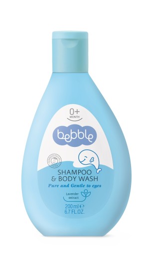 BEBBLE Šampón a gél na umývanie tela 200 ml