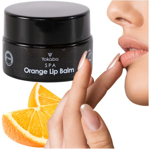 Yokaba Orange BALZAM na pery pomarančové maslo na pery 15ml