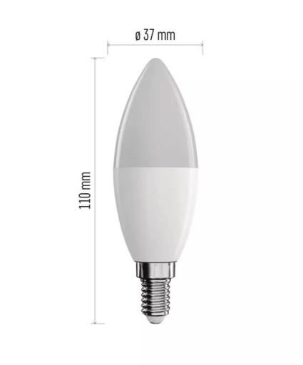 EMOS ZQW322R GoSmart LED sviečková žiarovka/E14/4,8W
