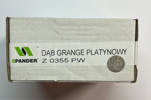 Nábytková zátka Kronospan K-355 PW Platinum Grange Dub