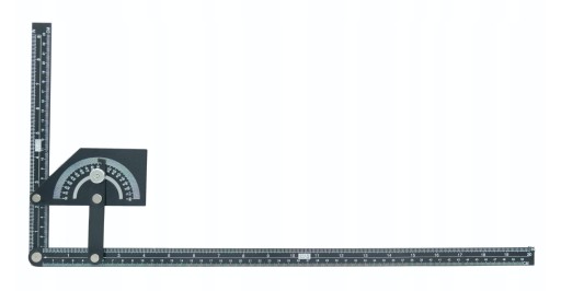 NASTAVITEĽNÝ UHEL S PROTRAKMETROM 180° 230 x 500 mm