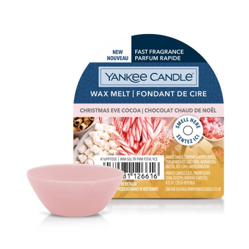 Vosk štedrovečerný kakaový sviečka Yankee Candle