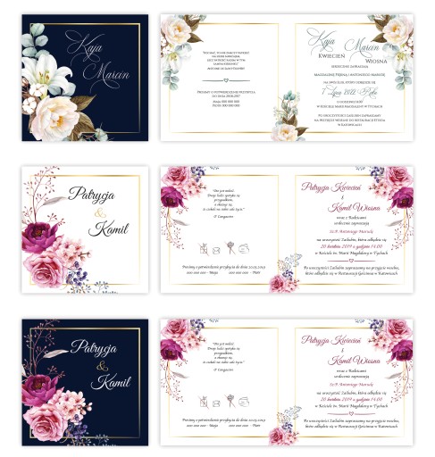 SVADOBNÉ POZVÁNKY, Wedding Glamour - 2 kusy