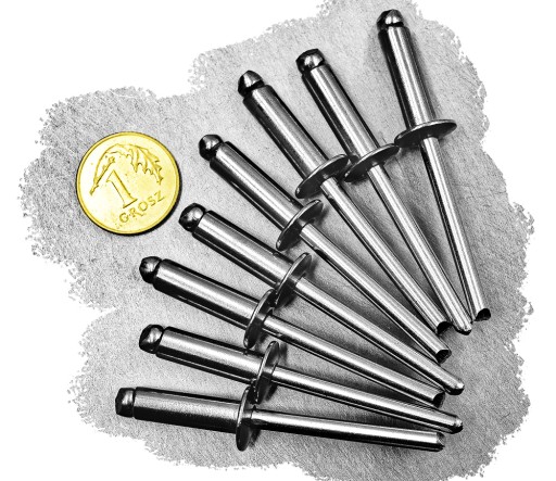5x16 trhací nit z nehrdzavejúcej ocele INOX A2 7337 (10)