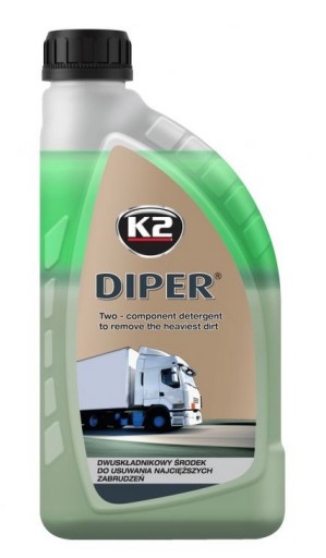 K2 DIPER DVOJZLOŽKOVÝ ČISTIČ NEČISTOTY 1L
