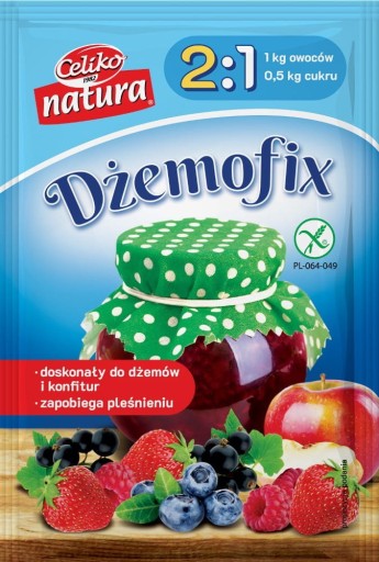 Dżemofix 2:1 bezlepkový želírovací prostriedok 40g Celik