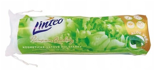 Linteo Premuim kozmetické tampóny 80 ks aloe