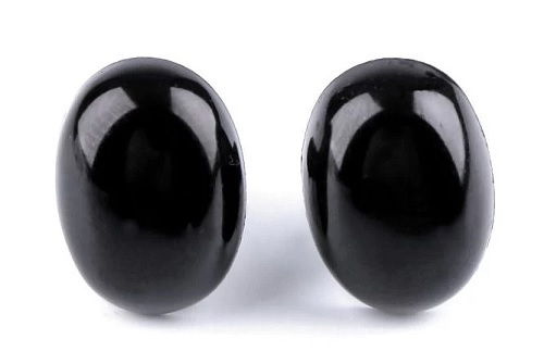 Nosové oká na hračky so zátkou 11x15 mm - 2 ks