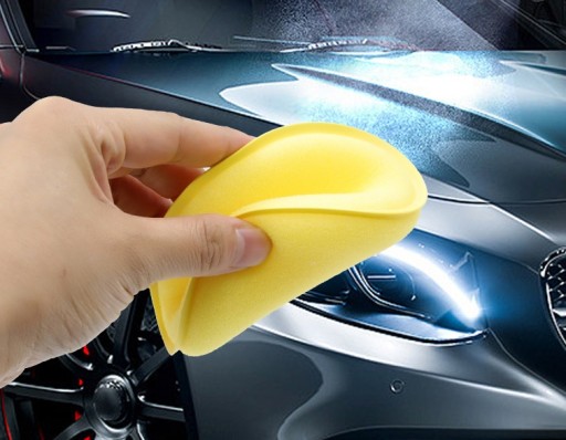 Hubkový aplikátor na voskovanie, lesk a leštenie Fl 12,5cm Pad 1 ks.