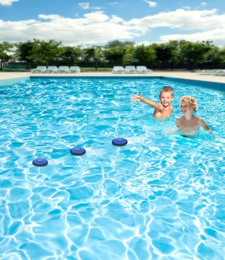 Sada vodného lietajúceho kotúča pre lietajúce kačice, WATERZONE frisbee x3