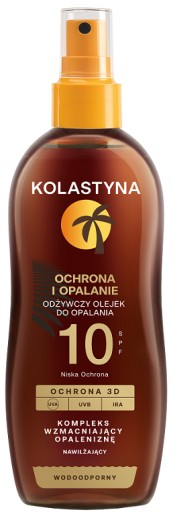 KOLASTYNA Olej na opaľovanie SPF10 150ml