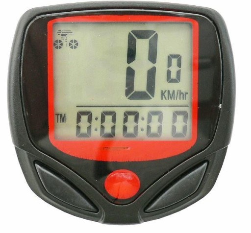 Bicykel Počítadlo kilometrov Tachometer 14 - Funkčný