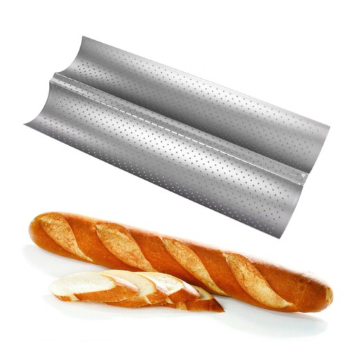 PLECH NA PEČIVO NA BAGETY PRE 2 BAGETY