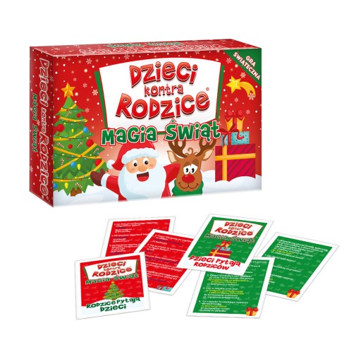 DETI VS RODIČIA Kúzlo VIANOČNEJ STOLOVEJ HRY