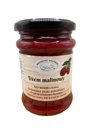 Malinový džem bez cukru 2023