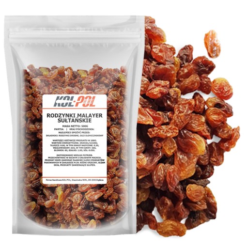 SULTÁNSKÉ HROZIENKY 500g Malerské sladké sultánky