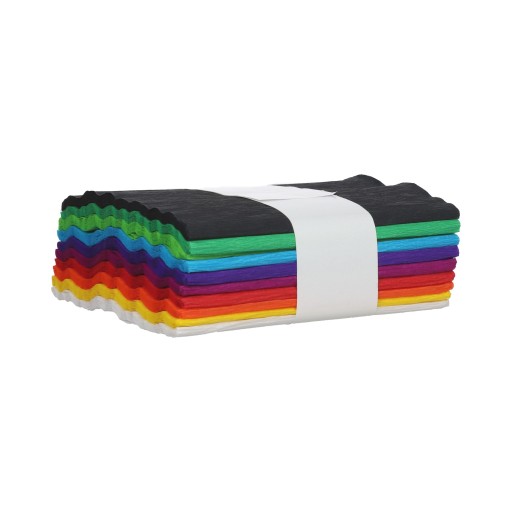 10-farebný hodvábny papier, interprint kocka