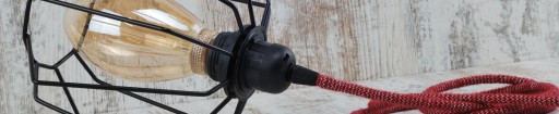 Objímka e27, dva krúžky pre tienidlo LOFT spider