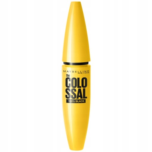 Maybelline Colossal zahusťujúca maskara 100% Black s kolagénom