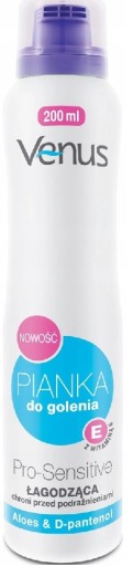 VENUS Pro-Sensitive Upokojujúca pena na holenie 200 ml