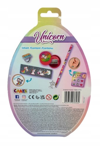 SET EGG SURPRISE SET UNICORN UNICORN