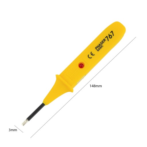 METER, TESTER, TESTER NAPÄTIA, DETEKTOR FAZER 767