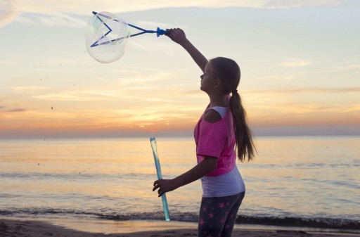 MEČ MYDLOVÉ BUBLINY XXL 54-CM! 200-ML MODRÝ DELFÍN