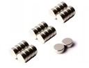 NEODYMIOVÉ MAGNETOVÉ MAGNETY VALCOVÉ 4x1mm 20 KS