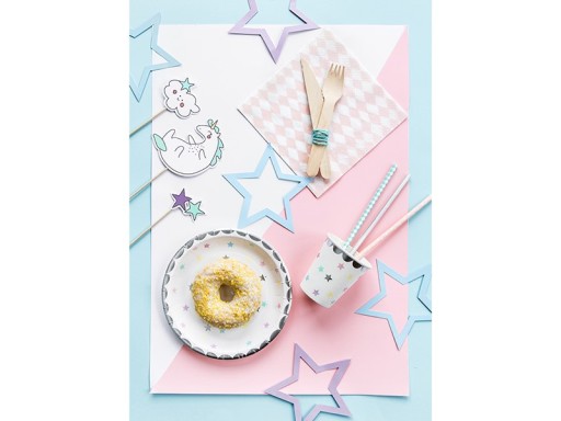 Taniere Unicorn Stars 18 cm, 6 ks.
