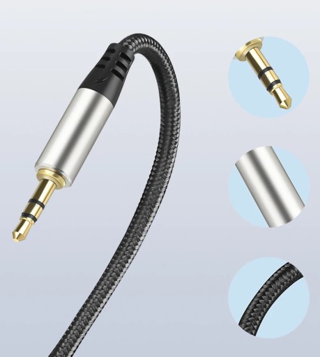 AUX PREdlžovací kábel 3,5 mm MINI JACK AUDIO 2,5 M
