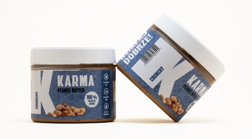 ARAŠIDOVÉ MASLO chrumkavé S KÚSKAMI ORIEŠKOV PRÍRODNÁ PASTA FOOD 250G