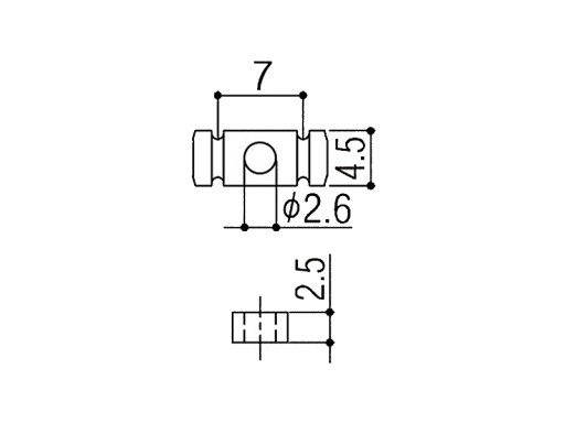 Prítlak struny GOTOH RG15 (BK)