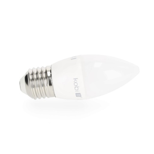 LED žiarovka na sviečku 6W E27 STUDENÁ BIELA 6000K 470lm