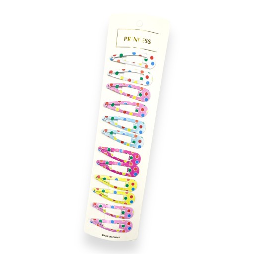 SPONKY DO VLASOV PYKI COLOR FAREBNÉ BODKY 12 KS