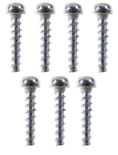 7X STRIEBORNÁ TORX SKRUTKA T8 PADA XBOX SÉRIE X S