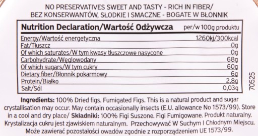 NATURAL 200G SUŠENÉ FIGA Grécko/Türkiye