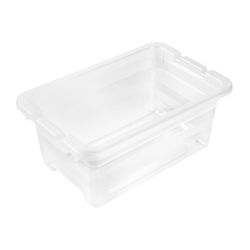 Priehľadná nádoba Crystalbox s vekom 4L