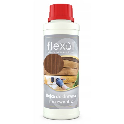 Moridlo na vodnej báze, farba orech, vonkajšie na drevo, 0,25 L, 250 ml